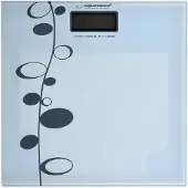 Esperanza EBS005 personal scale Rectangle White Electronic personal scale