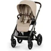 Cybex TALOS S Lux Yhdistelmävaunut + Aton B2 Turvakaukalo & Telakka, Moon Black