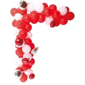 Scanseason A/S Balloon arch - Red/White