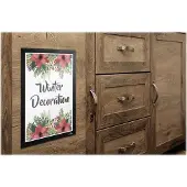 Durable DURAFRAME Wallpaper A4, Kylttiteline, A4, Musta, Vaaka/Pysty, 323 mm, 236 mm (484301)
