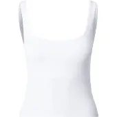 ICANIWILL Smooth Seamless 2-in-1 Tank White Snow
