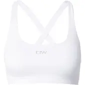 ICANIWILL Smooth Seamless Sports Bra White Snow