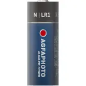 Agfa 110-803678, Kertakäyttöinen akku, LR1, Alkali, 1,5 V, 1 kpl, Musta, Sininen, Punainen, Valkoinen