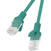 Lanberg PCU6-10CC-0050-G, 0,5 m, Cat6, U/UTP (UTP), RJ-45, RJ-45, Vihreä
