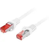 Lanberg PCF6-10CU-0025-W, 0,25 m, Cat6, S/FTP (S-STP), RJ-45, RJ-45, Valkoinen