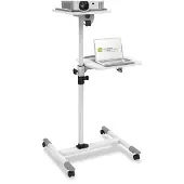 IC Intracom projector/not ebook trolley two shelv