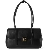 Coccinelle C-Me Lock Olkalaukku Nahka 35 cm Musta
