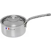 De Buyer Affinity -kattila ruostumatonta terästä kannella 16 cm 1,7 l