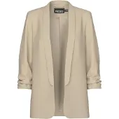 Pieces Pcbosella 3/4 Blazer Noos Bc - Beige - XXS