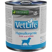 Farmina VET LIFE -koiranruoka hypoallergeeniselle ankalle 300 g x 12
