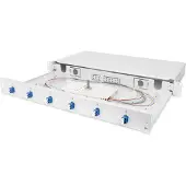 Digitus FO SPLICE BOX, 1U, EQUIPPED, 6X LC DX, OS2 (DN-96330/9)