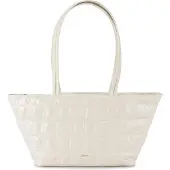 Abro Alba Olkalaukku Nahka 26 cm Valkoinen
