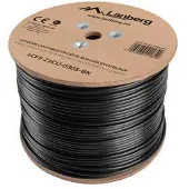 Lanberg LCF5-21CU-0305-BK, 305 m, Cat5e, F/UTP (FTP), Musta