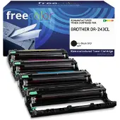 Freecolor K18951F7, 18000 sivua, 18000 sivua, Musta, Syaani, Magenta, Keltainen, 4 kpl