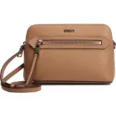 DKNY Bryant Ave Crossbody-laukku Nahka 22 cm Ruskea