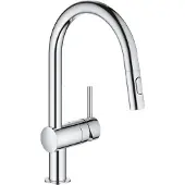 GROHE Keittiöhana Grohe Minta ulosvedettävä poresuutin C-juoksuputki