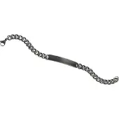 Lykken Strong teräslaattaranneketju 6 mm gun metal-21