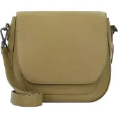 Harbour 2nd Just Pure Lili Crossbody-laukku Nahka 26 cm Oliivinvihreä