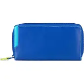Mywalit Lompakko RFID-suoja Nahka 20 cm Sininen