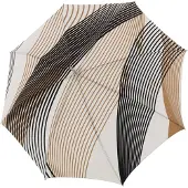 Doppler Elegance Boheme Pitkävartinen sateenvarjo 90 cm Ruskea
