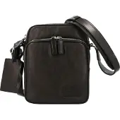 PICARD Authentic Crossbody-laukku Nahka 19 cm Musta