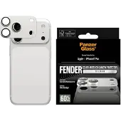 PanzerGlass iPhone 17 Pro Fender -suojakuori, hopea