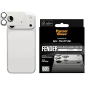 PanzerGlass iPhone 17 Pro Max Fender-kamerasuoja - Hopea