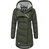 Ragwear Pitkä talvitakki 'Pavla' kuusi