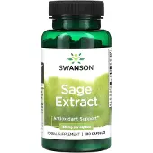 Swanson Health , Sage Extract, 160 mg, 100 Pillereitä