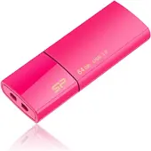 Silicon Power Blaze B05, 128 GB, USB A-tyyppi, 3.2 Gen 1 (3.1 Gen 1), Liuku, 9,2 g, Vaaleanpunainen (SP128GBUF3B05V1H)