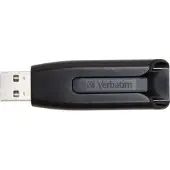 Verbatim 64GB V3 Drive, 3.2 Gen1 USB-A -muistitikku, 80/25 MB/s, musta