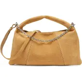 Les Visionnaires Sadie Cozy Chain Käsilaukku Nahka 37 cm Beige