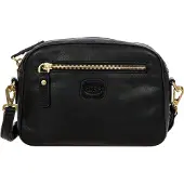 Bric's Volterra Crossbody-laukku Nahka 21 cm Musta