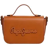 Pepe Jeans for woman. PL0300115 Nina Bass brown handbag (OSFA), Casual, Polyurethane