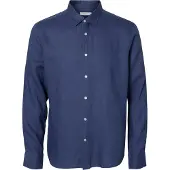 Selected Paita 'SLHKylian' sininen
