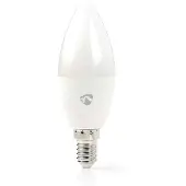 Nedis SmartLife -LED-älylamppu, E14, valkoisen sävyt, Wi-Fi, 470 lm