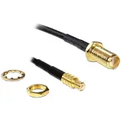 DeLOCK – Antenna Cable SMA jack bulkhead > MCX plug 200 mm (88578)