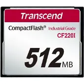 Transcend CF220I Compact Flash 512 MB card (TS512MCF220I)
