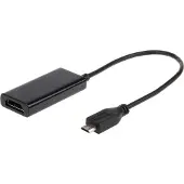 Cablexpert A-MHL-002, Musta, 25 mm, 47 mm, 14 mm, 54 g, 130 mm