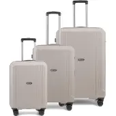Epic Airwave NEO 4-pyöräinen Matkalaukkusetti 3-osainen Beige