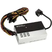 Streacom 240W ZF240, tuulettimeton ZeroFlex -virtalähde, hopea/musta