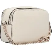 GUESS for woman. HWZG9672140 Mini Noelle Saffiano beige shoulder bag (OSFA), Casual, Polyurethane