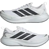Adidas Juoksukengät 'SUPERNOVA GLIDE' musta / hopea / valkoinen