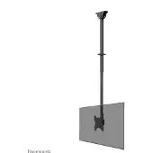 NeoMounts FLAT SCREEN CEILING MOUNT (HEIGHT: 106-156 CM) 1 SCREEN BLACK (CL35-340BL12)
