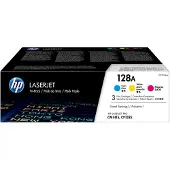 HP 128A Tri-Pack -laservärikasettipakkaus, 3 väriä