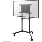 NeoMounts 37-70" Floor Stand, liikuteltava lattiateline pyörillä, musta