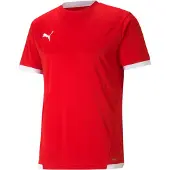 Puma Treenipaita Teamliga - Punainen/valkoinen, koko Large