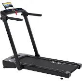 Christopeit Sport Juoksumatto 2in1, musta