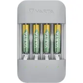Varta – ECO Charger Pro sisältää 4xAA 2100 mAh ladattavat akut (57683101121)