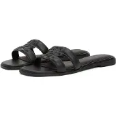 Tommy Hilfiger Th Logo Strap Mule - Black - 39